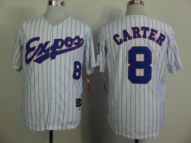 Montreal Expos #8 Carter Blue Pinstripe 1982 Mitchell And Ness Throwback White Stitched MLB Jersey Sanguo,We sell and wholesale Montreal Expos #8 Carter Blue Pinstripe 1982 Mitchell And Ness Throwback White Stitched MLB Jersey Sanguo on line form chian!